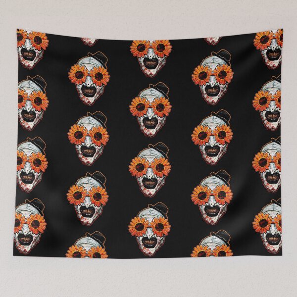Item preview, Art The Clown Terrifier 2 Sunflower Sunglasses Horror designed and sold by BetterDaze.