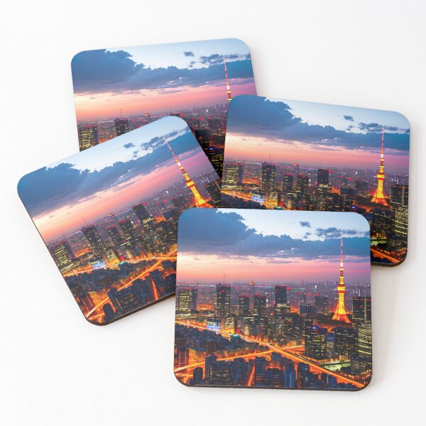Item preview, Dramatic Lighting in the City: Tokyo at Night designed and sold by D3monic.