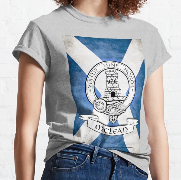 McLean Family - Scottish Clan Crest Classic T-Shirt