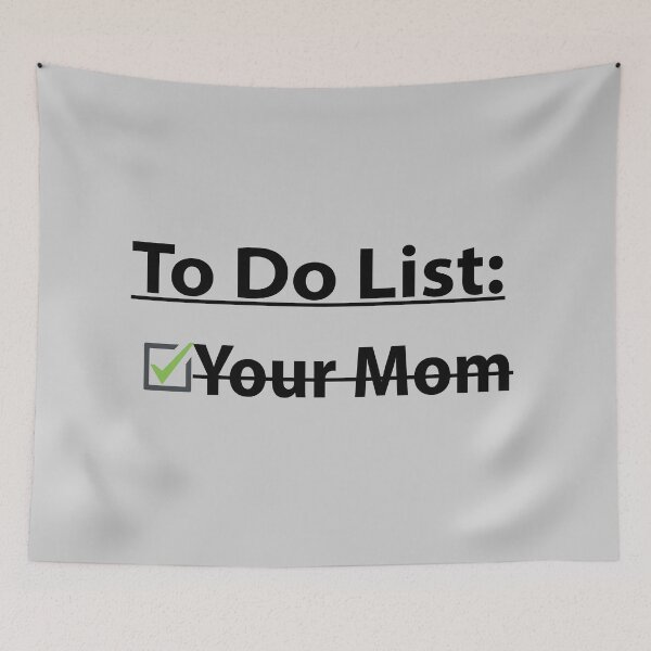 Artikelvorschau, To-Do-Liste für deine Mutter, lustige To-Do-Liste für deine Mutter entworfen und verkauft von Souna's Store.