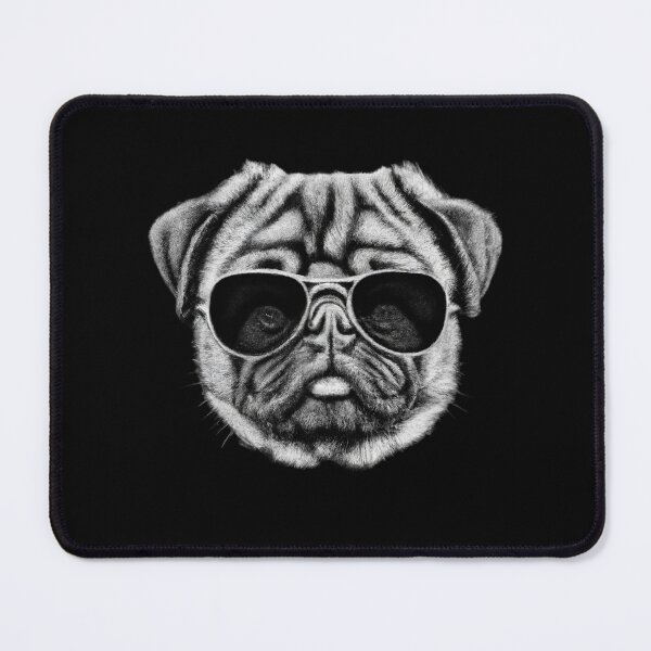 Item preview, Pug with sunglasses designed and sold by Rahdoo.