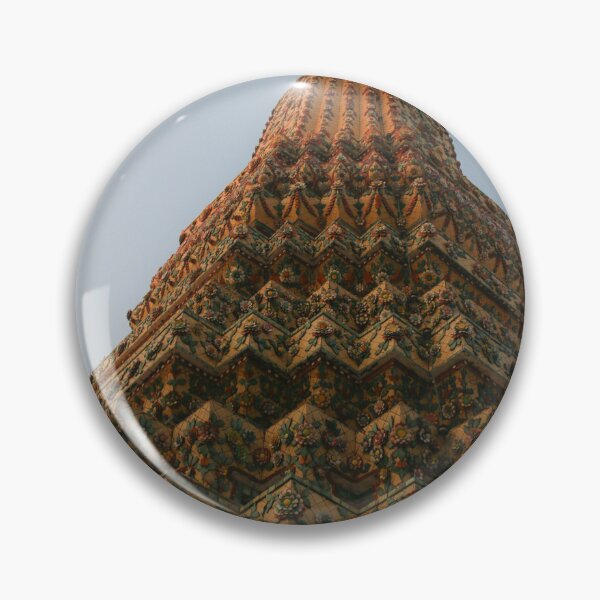 Item preview, 2nd Buddha stupa reaching symmetric in the clear sky. designed and sold by kall3bu.