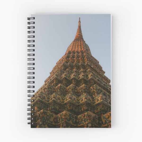 Item preview, 2nd Buddha stupa reaching symmetric in the clear sky. designed and sold by kall3bu.
