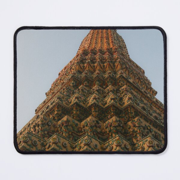 Item preview, 2nd Buddha stupa reaching symmetric in the clear sky. designed and sold by kall3bu.
