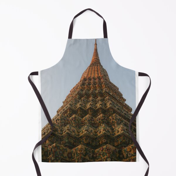 Item preview, 2nd Buddha stupa reaching symmetric in the clear sky. designed and sold by kall3bu.