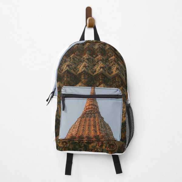 Item preview, 2nd Buddha stupa reaching symmetric in the clear sky. designed and sold by kall3bu.