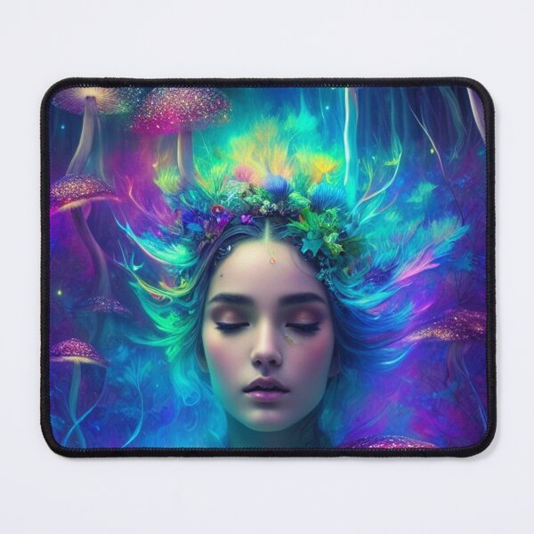 Aperçu de l'œuvre Psychedelic Mother Nature #7 Part of the Psychedelic Mother Nature Collection créée et vendue par Psychedelic Psychos.
