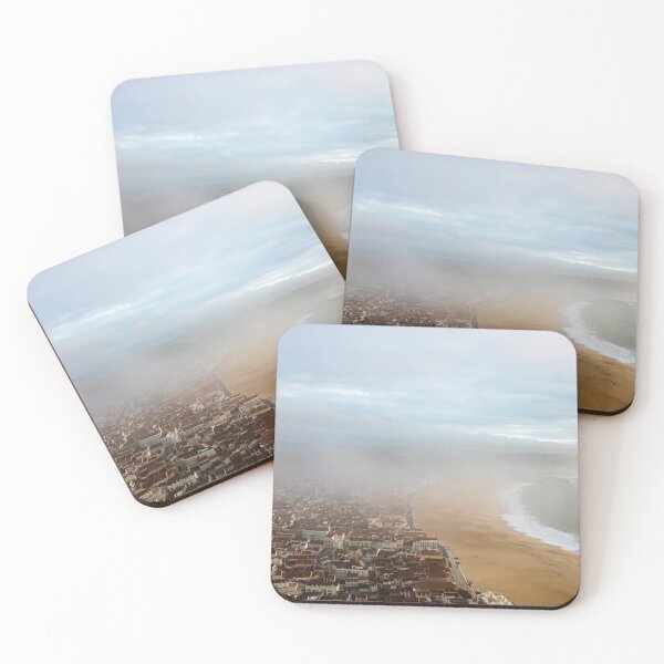 Item preview, Misty Beach in Nazare, Portugal designed and sold by LuckyU3.