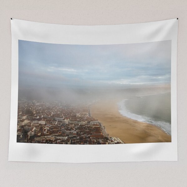 Item preview, Misty Beach in Nazare, Portugal designed and sold by LuckyU3.