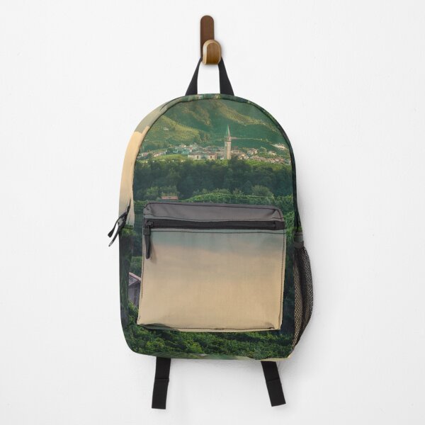 Item preview, Prosecco Hills, vineyards and Guia village at sunset. designed and sold by Stefano Orazzini.