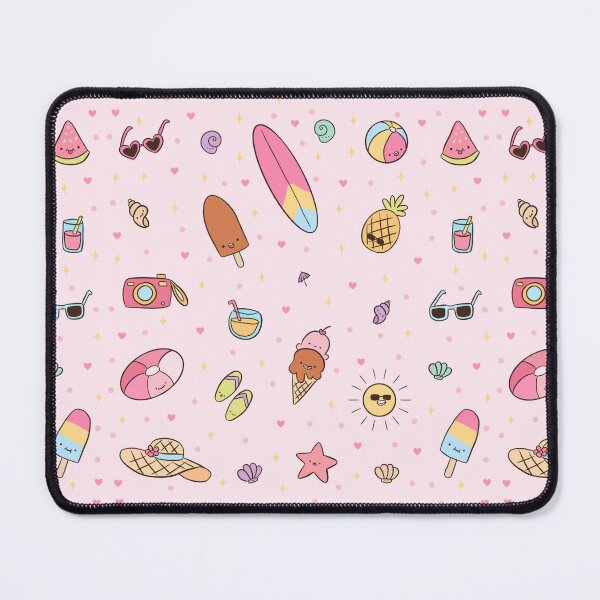 Item preview, Kawaii summer time pattern  designed and sold by Yarafantasyart.