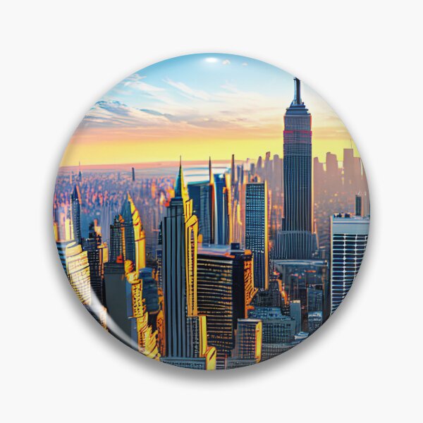 Artikelvorschau, Explore the Depths of NYC's Skyline with a Bird's Eye View of the Towering Fish Tank entworfen und verkauft von D3monic.