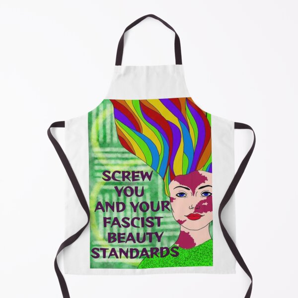 Item preview, Feminist Humanist Quote - Screw Your Fascist Beauty Standards designed and sold by LethalPixieDust.