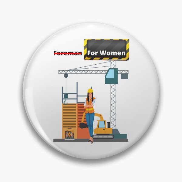 Item preview, For Women - Construction Industry - Black Stenciled designed and sold by signshirtz.