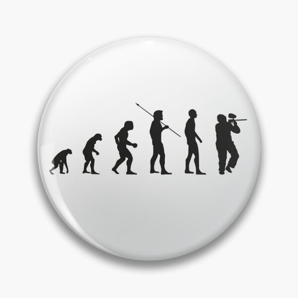 Item preview, Funny Paintballer Man Evolution Bv designed and sold by KleverOlivier.