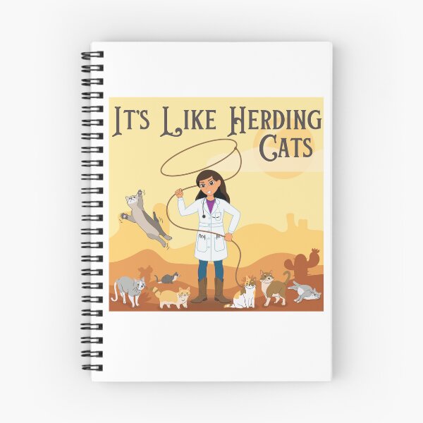 Item preview, It's Like Herding Cats  designed and sold by introVETed.