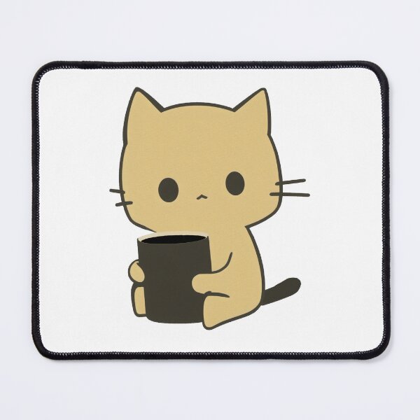Item preview, Cat with coffee: for the coffee lovers out there designed and sold by Relephants.