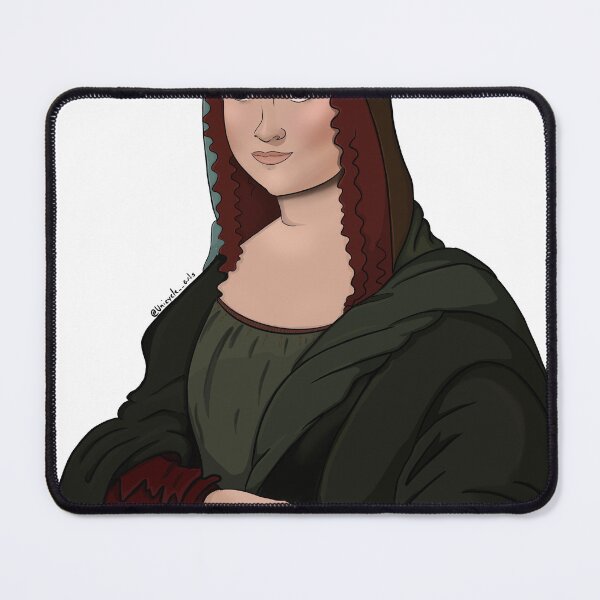 Item preview, Cartoon Mona Lisa designed and sold by FlamingIdiotInc.