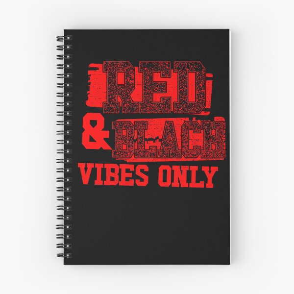 Item preview, Red and Black Vibes Only Sports Team Men's Red And Black Gear designed and sold by DynamicDesign.