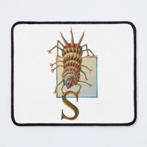 Item preview, Letter S - Alphabet Monster - Guardian and Protector designed and sold by Gretchen Deahl.
