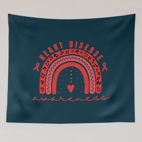 Item preview, Heart Disease Awareness Red Rainbow in February We Wear Red23 designed and sold by seongdoyoon25.