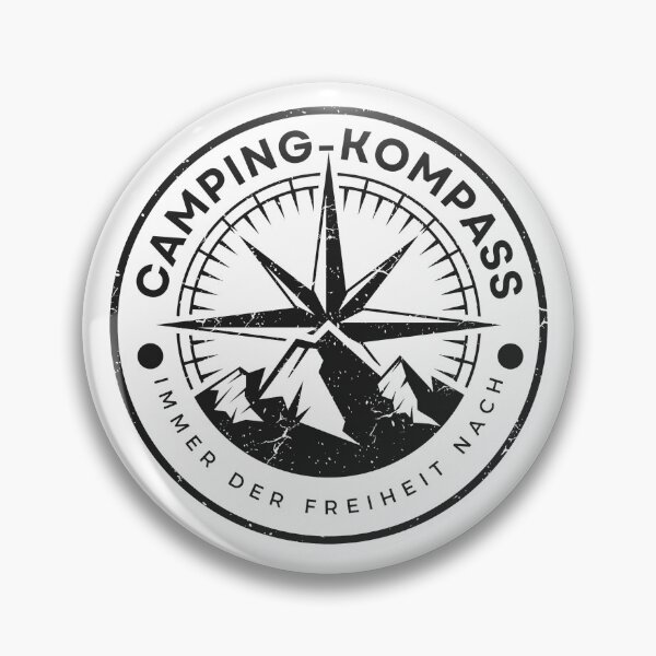 Item preview, CAMPING COMPASS. ALWAYS FOR FREEDOM. We are out. Camping Caravan Campervan Camper Design T-Shirt Hoodie Cup individually mobile freedom designed and sold by JoWillem.