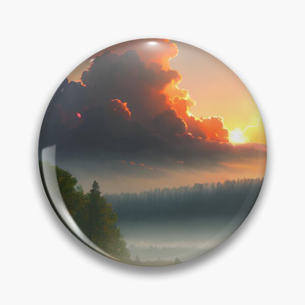 Item preview, A Beautiful Tribute to Chernobyl's Tragic Past: A Sunset Painting designed and sold by D3monic.