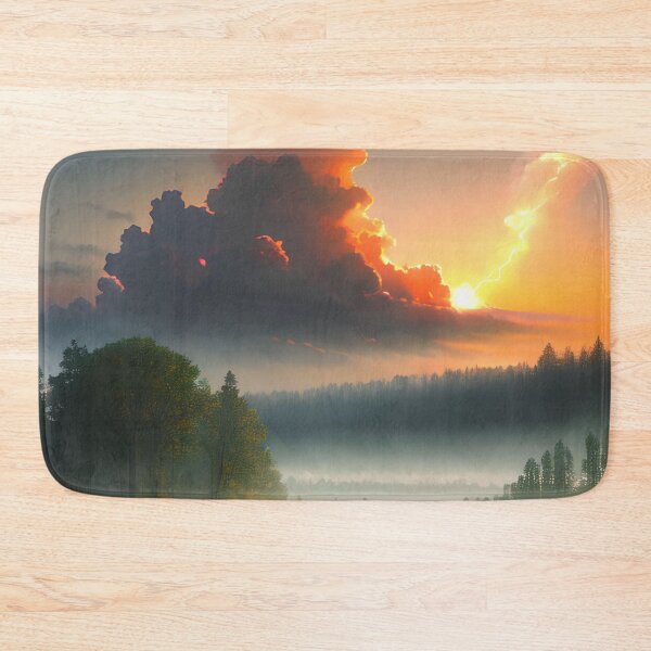Item preview, A Beautiful Tribute to Chernobyl's Tragic Past: A Sunset Painting designed and sold by D3monic.