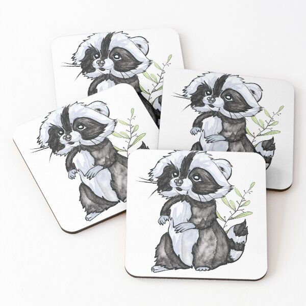Item preview, Racoon Graphic For A Natural Cottagecore Lifestyle designed and sold by mysticblvd.