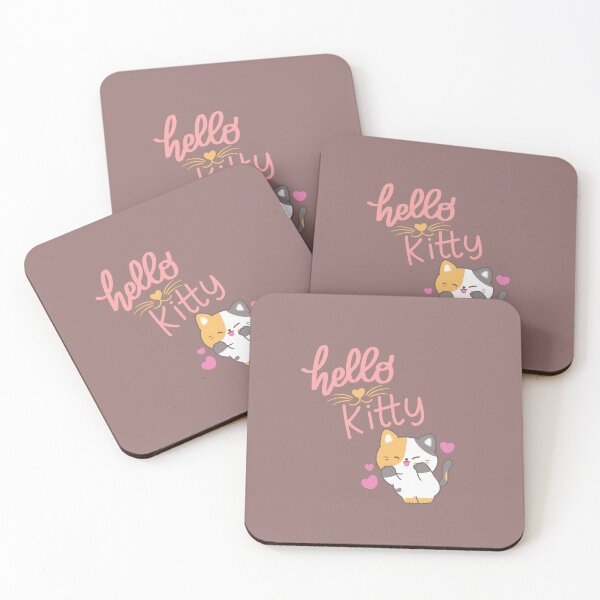 Hello Kitty and Friends Character Set of 4 Coasters