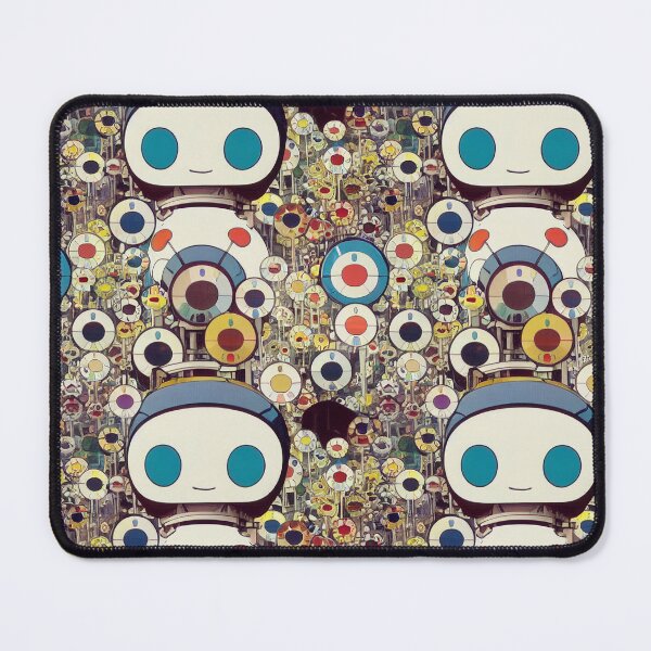 Item preview, Cute Androids in Superflat Style - Japanese Style Robots designed and sold by Fine Prints.