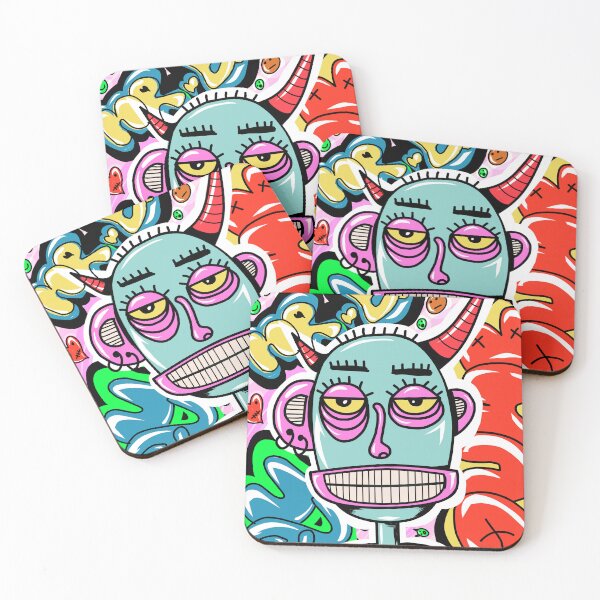 Item preview, Monster Graffiti Character, Funky Monster Colorfull Style Art designed and sold by Axel Christian.
