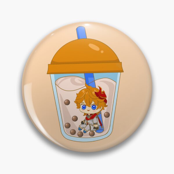 Item preview, Genshin Impact Bubbleteas - Childe designed and sold by Pinkusoda.