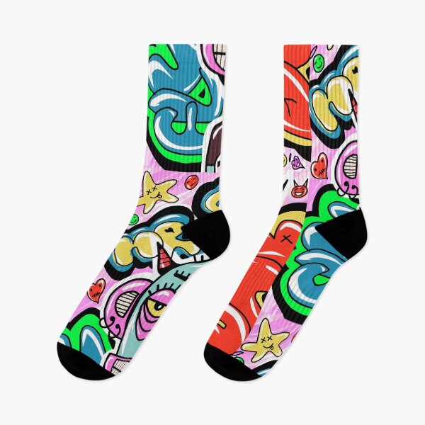 Item preview, Monster Graffiti Character, Funky Monster Colorfull Style Art designed and sold by Axel Christian.