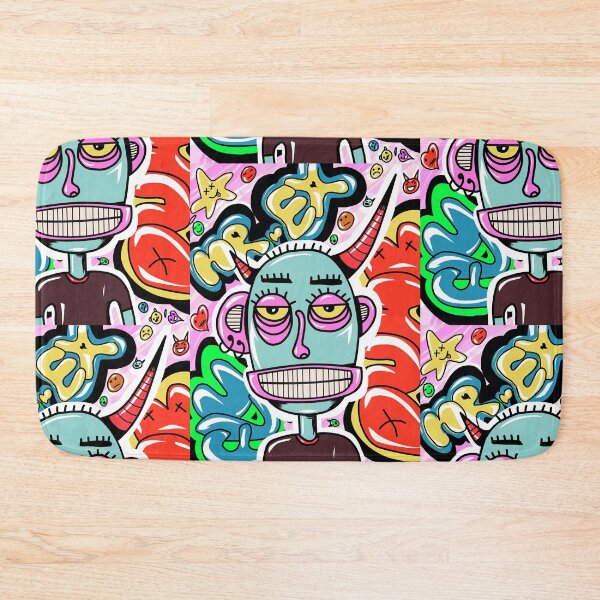 Item preview, Monster Graffiti Character, Funky Monster Colorfull Style Art designed and sold by Axel Christian.