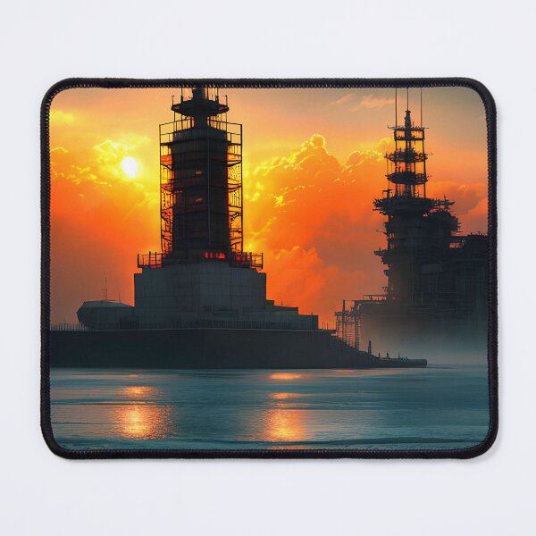 Item preview, Glimpsing the Beauty in Tragedy: A Painting of Chernobyl's Sunset designed and sold by D3monic.