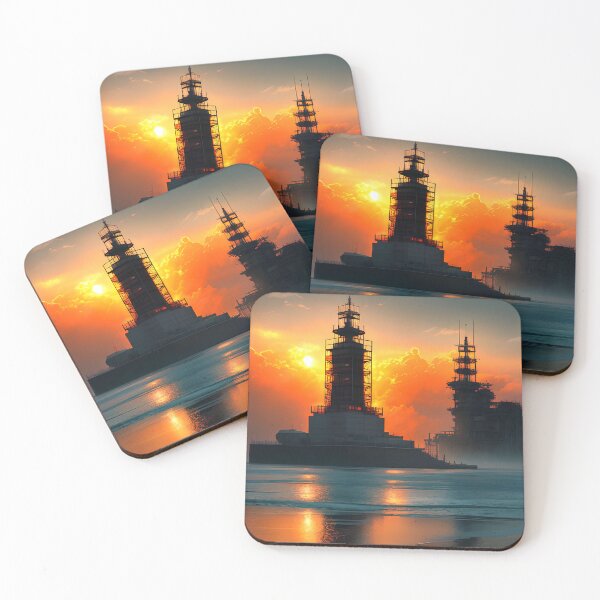 Item preview, Glimpsing the Beauty in Tragedy: A Painting of Chernobyl's Sunset designed and sold by D3monic.