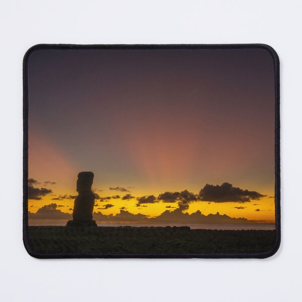 Item preview, Rapa Nui Moai and Sunset 2 designed and sold by PhotoArt by Joan Carroll.