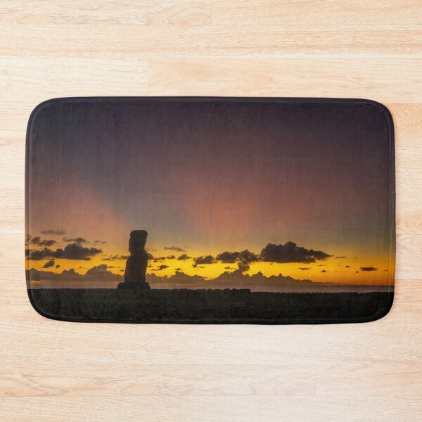 Item preview, Rapa Nui Moai and Sunset 2 designed and sold by PhotoArt by Joan Carroll.