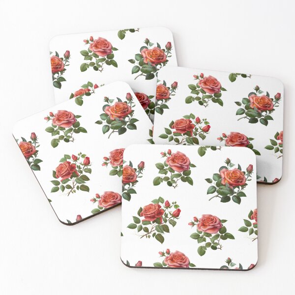Item preview, Beautiful Colorful Rose Flower Seamless Tile Pattern designed and sold by Gadgetaliciouss.