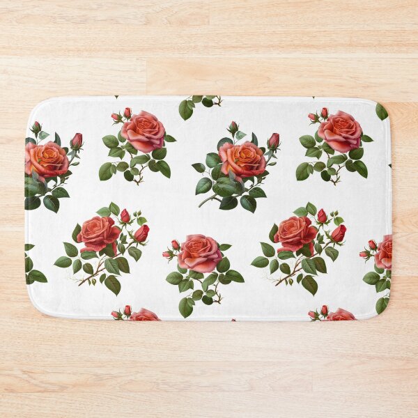 Item preview, Beautiful Colorful Rose Flower Seamless Tile Pattern designed and sold by Gadgetaliciouss.