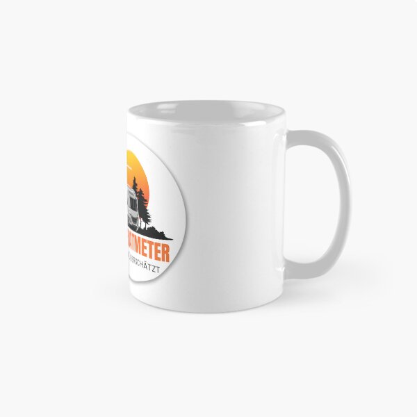 Item preview, SQUARE METERS ARE OVERRATED. Camping Caravan Campervan Camper Design T-Shirt Hoodie Cup individually mobile freedom designed and sold by JoWillem.