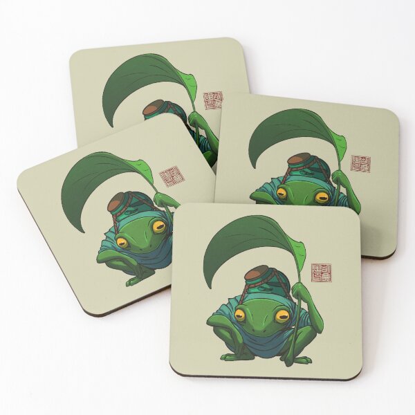 Item preview, A Frog and His Son Inspecting designed and sold by DingHuArt.