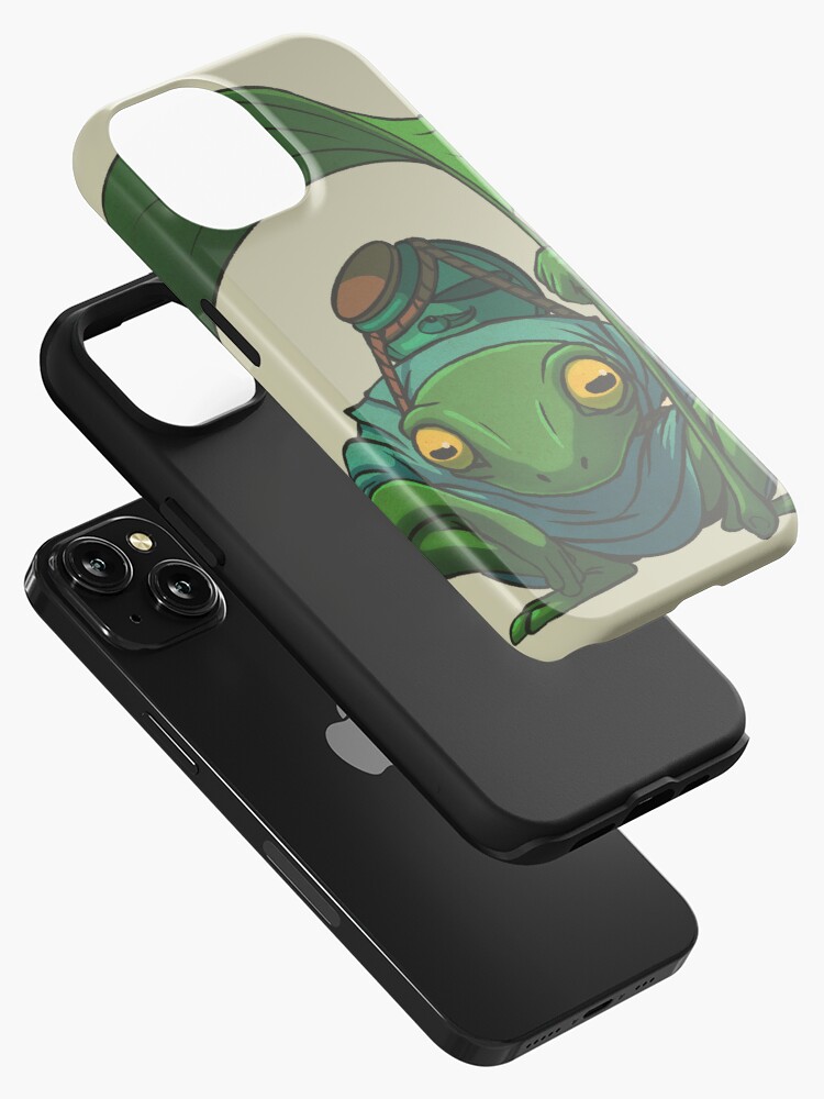 Disover A Frog and His Son Inspecting iPhone Case