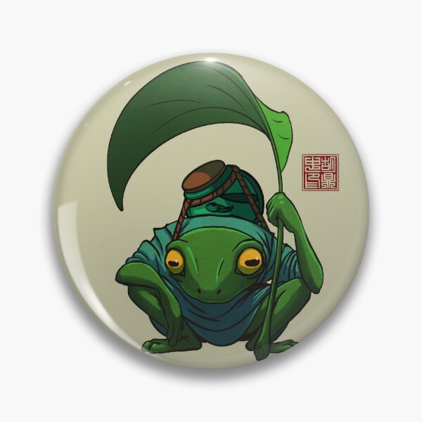 Item preview, A Frog and His Son Inspecting designed and sold by DingHuArt.