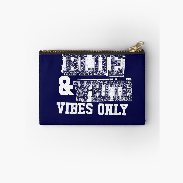 Item preview, Blue and White Vibes Only Sports Team Men's Blue And White Gear designed and sold by DynamicDesign.
