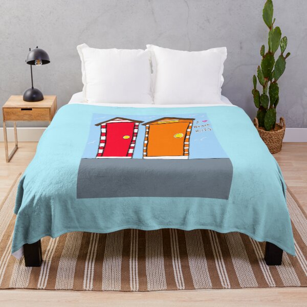 Item preview, I love beach huts designed and sold by ArtistRebeccaLS.