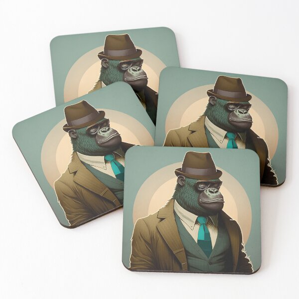 Item preview, Stylish Gorilla designed and sold by AgitProPrints.