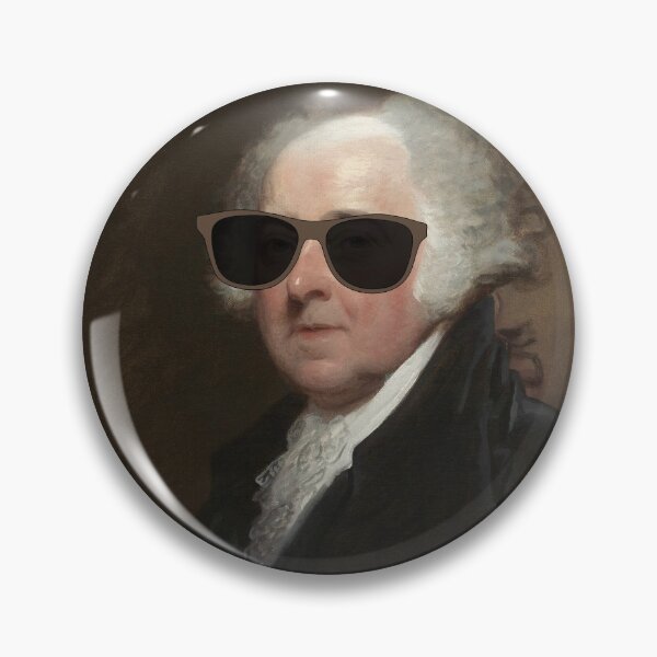 Artikelvorschau, John Adams (mit Sonnenbrille) entworfen und verkauft von CastlesClassics.