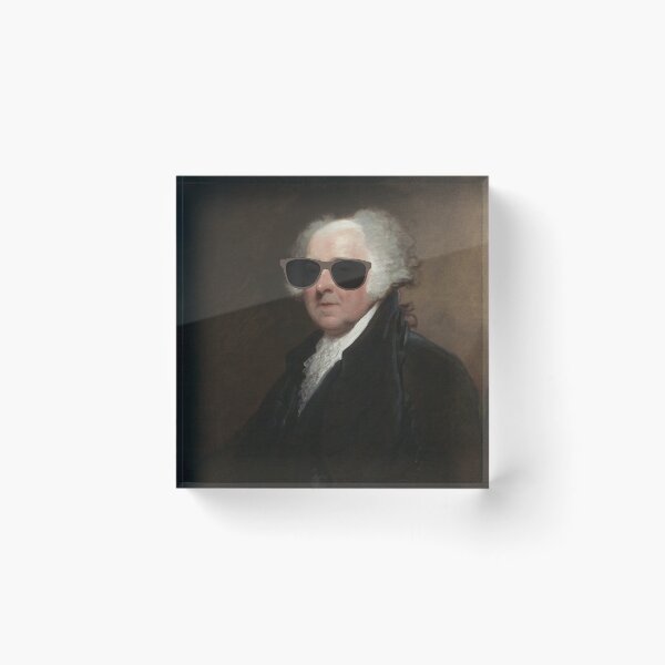Item preview, John Adams (in sunglasses) designed and sold by CastlesClassics.